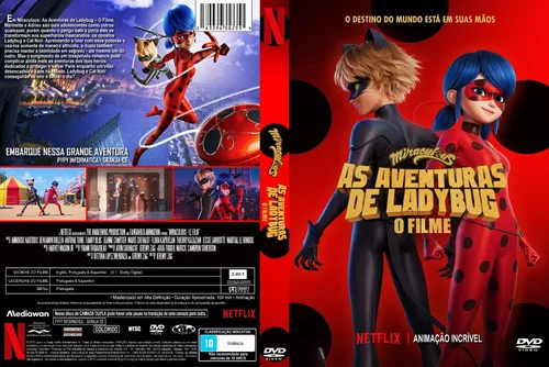 Miraculous: As Aventuras de Ladybug – O Filme' está chegando em