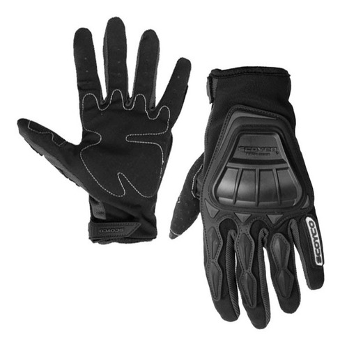 Guantes Scoyco Mc08 Negro Moto Proteccion Motociclismo