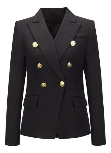 Traje De Sastre Social Blazer Para Mujer Con Botones