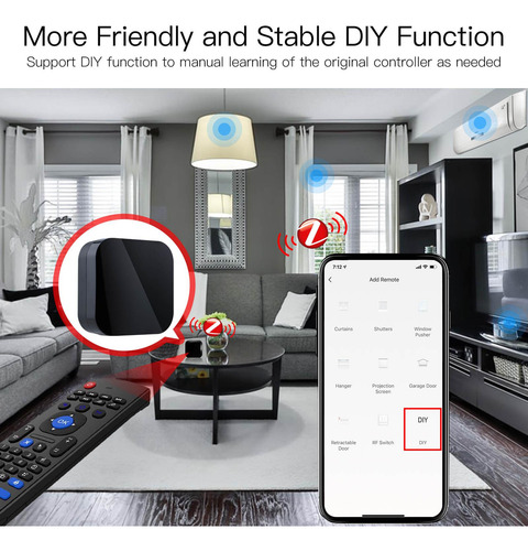Control Remoto Zigbee Ir, Domótica Inteligente Alimentado