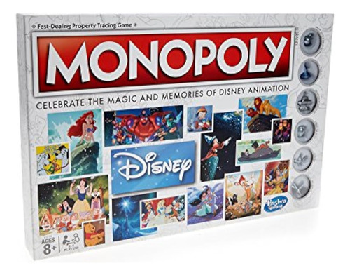 Hasbro Gaming Monopoly: Juego Disney Animation Edition