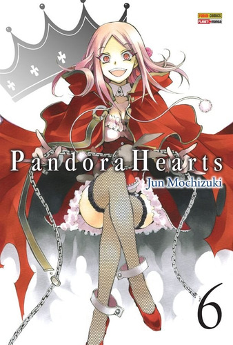 Pandora Hearts Vol. 6, de Mochizuki, Jun. Editora Panini Brasil LTDA, capa mole em português, 2021