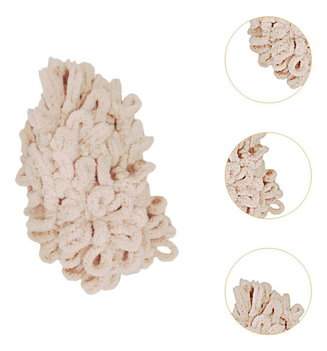 Yn Hilo De Bucle Hilo De Tejer Hilo Ligero For Crochet Caqui
