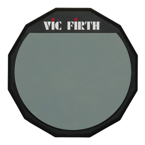 Vic Firth Goma Pad Practica Simple Lado 12 Pulgadas Pad12 