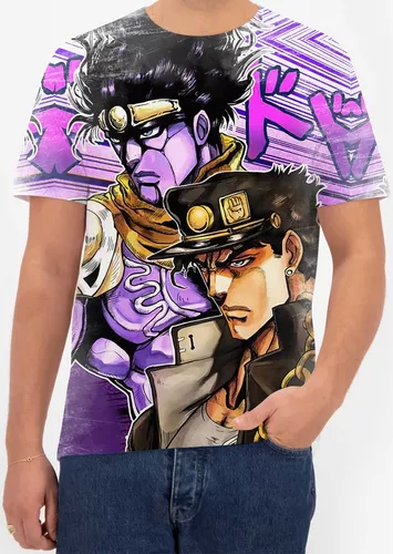 Camiseta Regata Jotaro Kujo Jojo's Bizarre Adventure 4