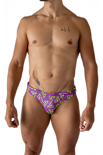 Traje De Baño Hombre Brief Liso Speedo Bañador Swimwear