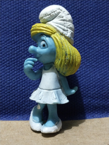 Pitufina Los Pitufos Peyo Ojos Azules (Usado)