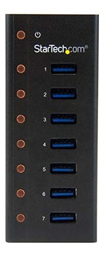 Startech.com Hub Usb 3.0 De 7 Puertos (5 Gbps) - Carcasa Met