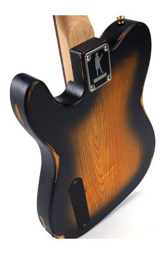 Imagen 4 de 10 de Guitarra Slick Guitars Sl55 Vsb Telecaster