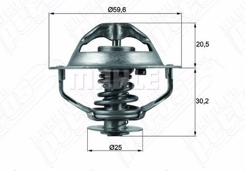 Válvula Termostatica Volvo S80 2.8 T6 V6 2001-2005