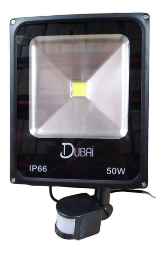 Reflector De 50w De Cuarzo Con Sensor De Movimiento Dubai 
