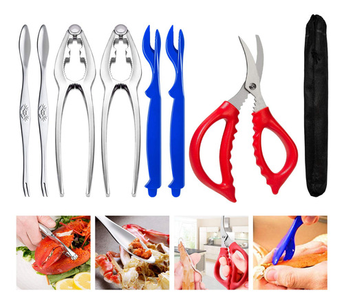 Crab And Lobster Tools Juego Utensilio Para Hacer Galleta