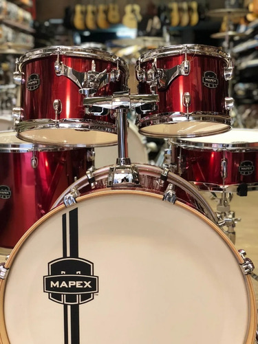 Imagen 6 de 9 de Bateria Mapex Horizon De 5 Cuerpos 22-10-12-16 Hx-529sfjkyt
