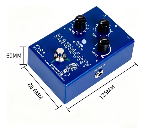 Pedal De Efeitos Harmonia Vocal Flamma Fv04 Para Voz | MercadoLivre