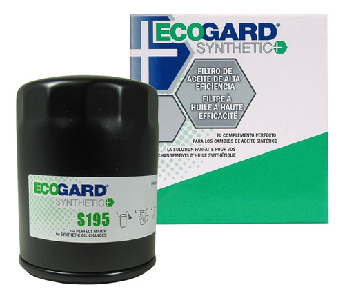 Filtro De Aceite Spin-on Ecogard S195 Para Aceite Sintét