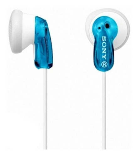 Audífono Sony Mdre9 In Ear Sin Micrófono Azul