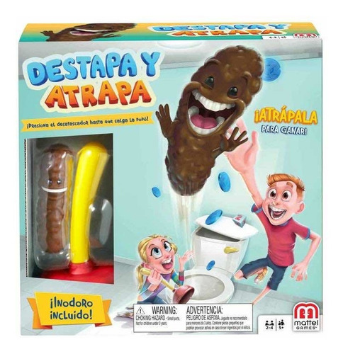 Juego De Mesa Destapa Y Atrapa De Hasbro