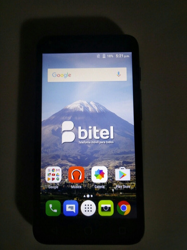 Alcatel Pixi 4 5  Camara 8y8 Memoria 8gb 1ram C/negro Nuevo