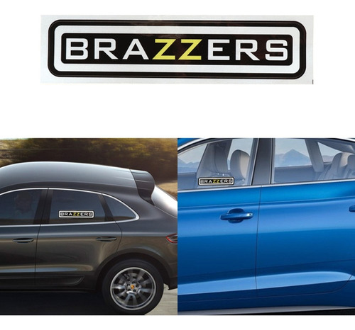 10 Pcs Brazzers Car Sticker Auto Decals Foe Car Styling, Siz