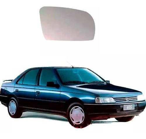 Conductor Derecho Apagado Lado Climatizada Vidrio Espejo Peugeot 405 1987-1997 170RSH