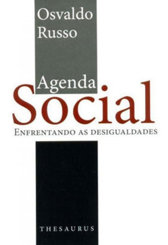 Agenda Social, De Russo, Oswaldo. Editora Thesaurus Editora, Capa Mole Em Português