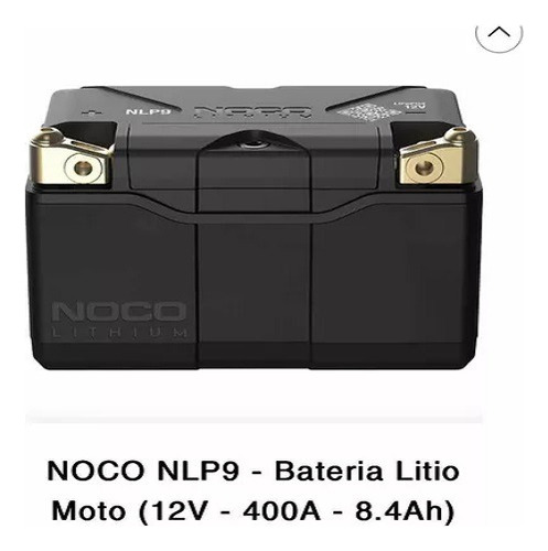 Baterias Para Motos Noco Nlp9 12v 400amp.