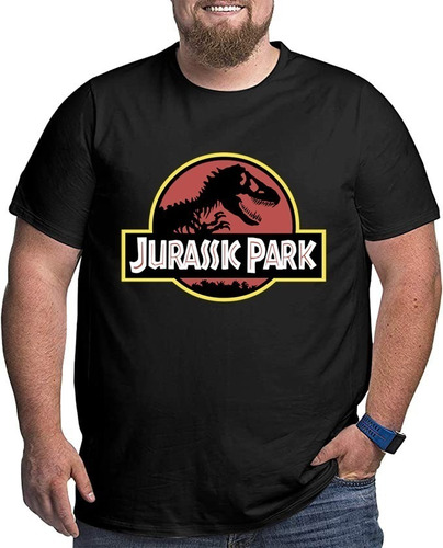 Polera Jurassic Park Tallas Grandes Xxl Y Xxxl Hombre