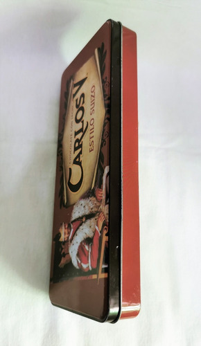 Lata Coleccionable De Chocolate Carlos V * Edicion Especial (Usado)