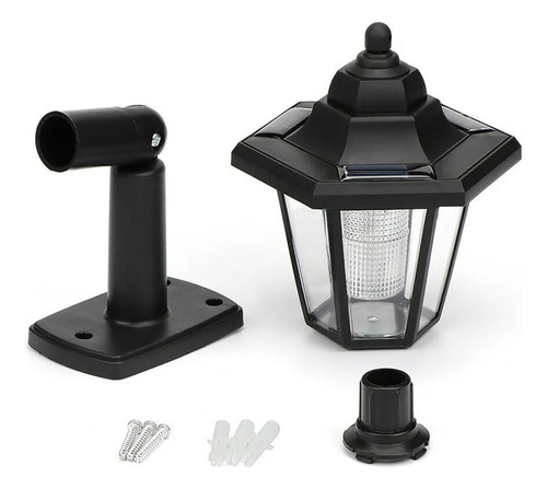 Luces De Pared Led Solares Hexagonales, 2 Unidades, Linterna