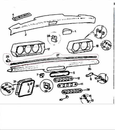 Bisel En Aluminio Cromado Mini Cooper Clásico