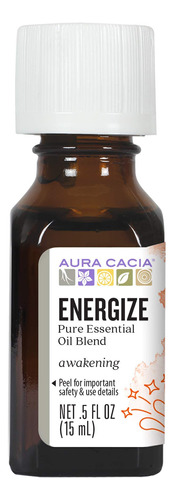 Aura Cacia Mezcla De Aceites Esenciales Energize | 0.5 Fl. .