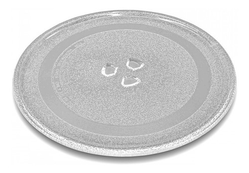 Plato Para Microondas De Cristal 24.5 Cm Diametro Trebol