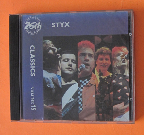 Styx Classics Volume 15 Cd Original A&m Records Usa1987 Rock