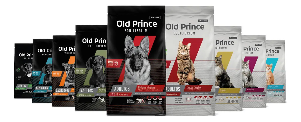 Old Prince Equilibrium gato adulto esterilizado en bolsa de 7.5kg