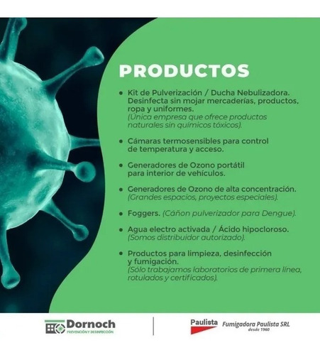 Desinfectante No Tóxico Y Ecológico Desecol