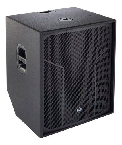 Subwoofer Amplificado Clase D De 1600w Action-s118a Das Color Negro