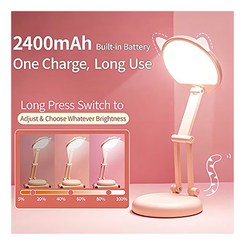 Lâmpada de mesa LED Onefire Luminária de mesa Lind