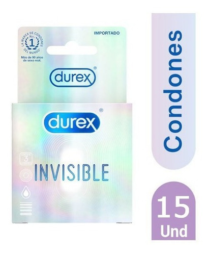 Durex Invisible X 15 Condones