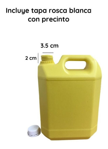 Imagen 4 de 10 de Bidones Plasticos 5 Litros Nuevo Color Rec X 30 Un