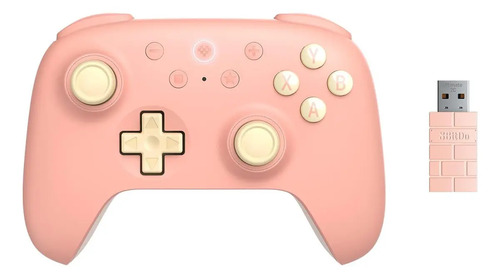 Controle Wireless 8bitdo - Ultimate 2c 2.4 Bluetooth Usb Pêssego