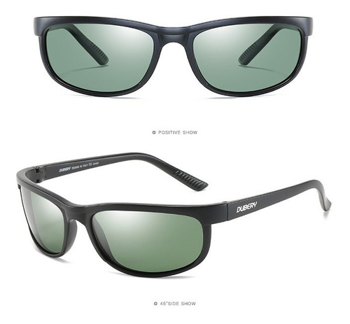 Imagen 1 de 2 de Lentes De Sol Marca Dubery, Polarizados Con Filtro Uv 400