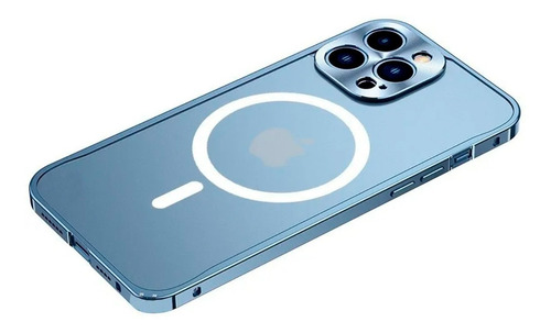 Funda Aleación Aluminio/tpu Magsafe P/iPhone 13,pro Pro Max 