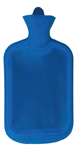 Bolsa Borracha Compressa Agua Quente E Frio 2 Litros Saco Cor Azul