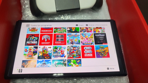 Nintendo Switch Con Magia Y 128 Gb De Juegos