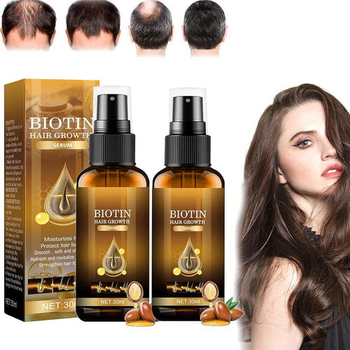 Yan Soro De Crescimento Capilar Premium De Biotina, Biotina