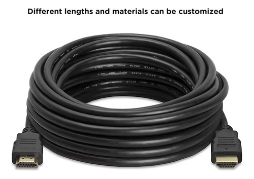 Cable Hdmi Evox 10 Metros Full Hd 1080p Color Negro Aapbl