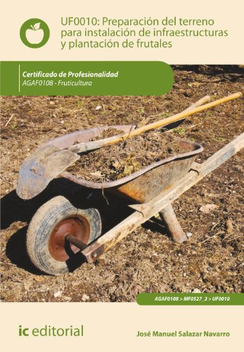 Libro Preparación Del Terreno Para Instalación De Infraestru