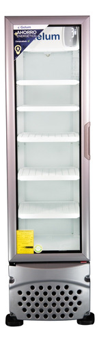 Refrigerador comercial vertical Gelum VR-08 162 L 1  puerta blanca 54.56 cm de ancho 115V