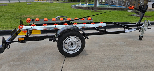 Trailer Nautico Para Moto Triplaza Homologado Patentable
