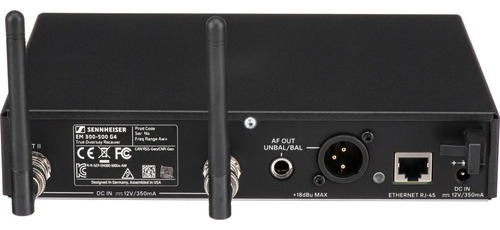 Micrófono Inalámbrico Sennheiser Ew 500g4-kk205 Color Negro